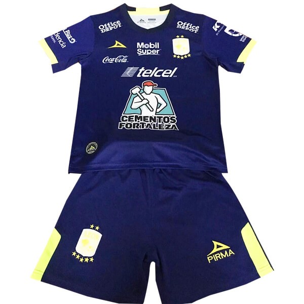 Trikot Club León Ausweich Kinder 2019-20 Blau